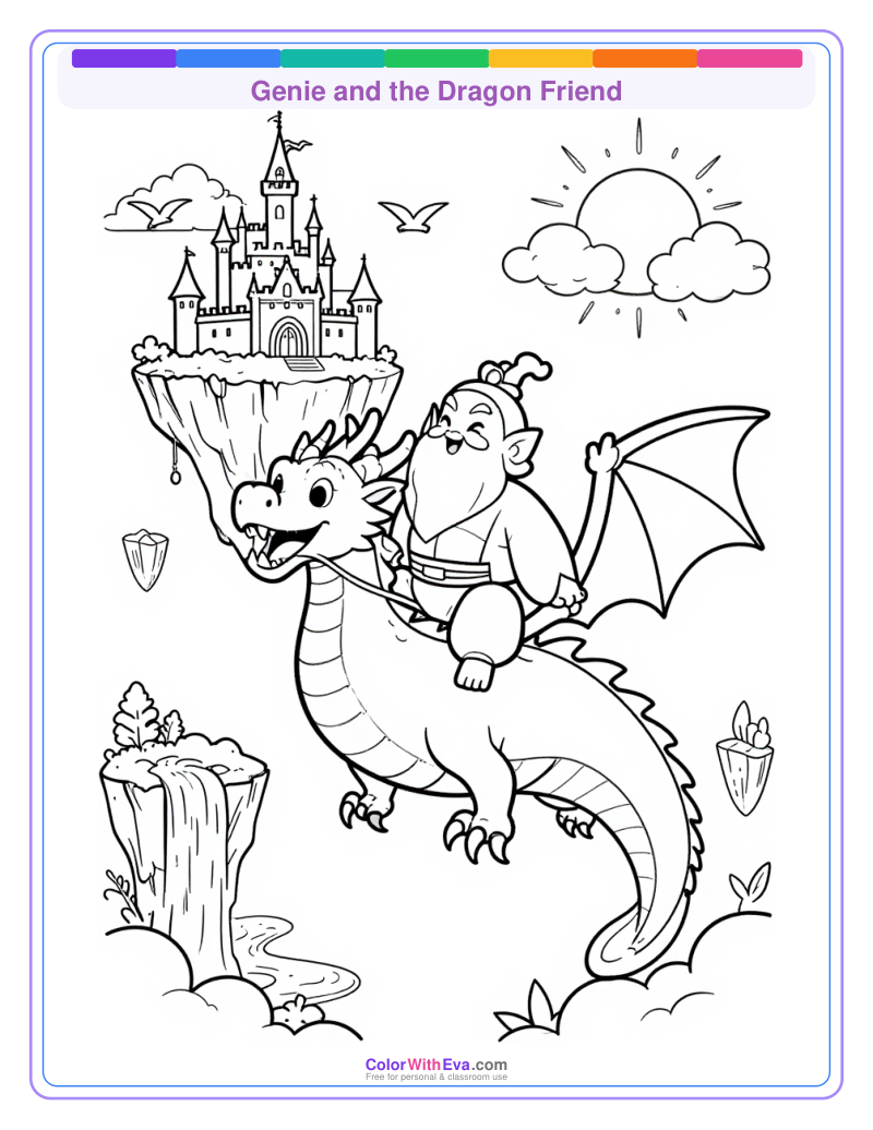 Genie and the Dragon Friend thumbnail