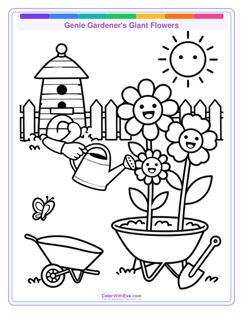 Genie Gardener's Giant Flowers thumbnail