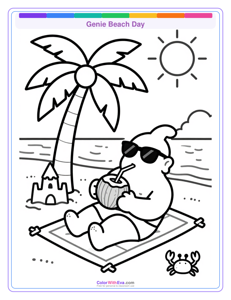 Genie Beach Day preview