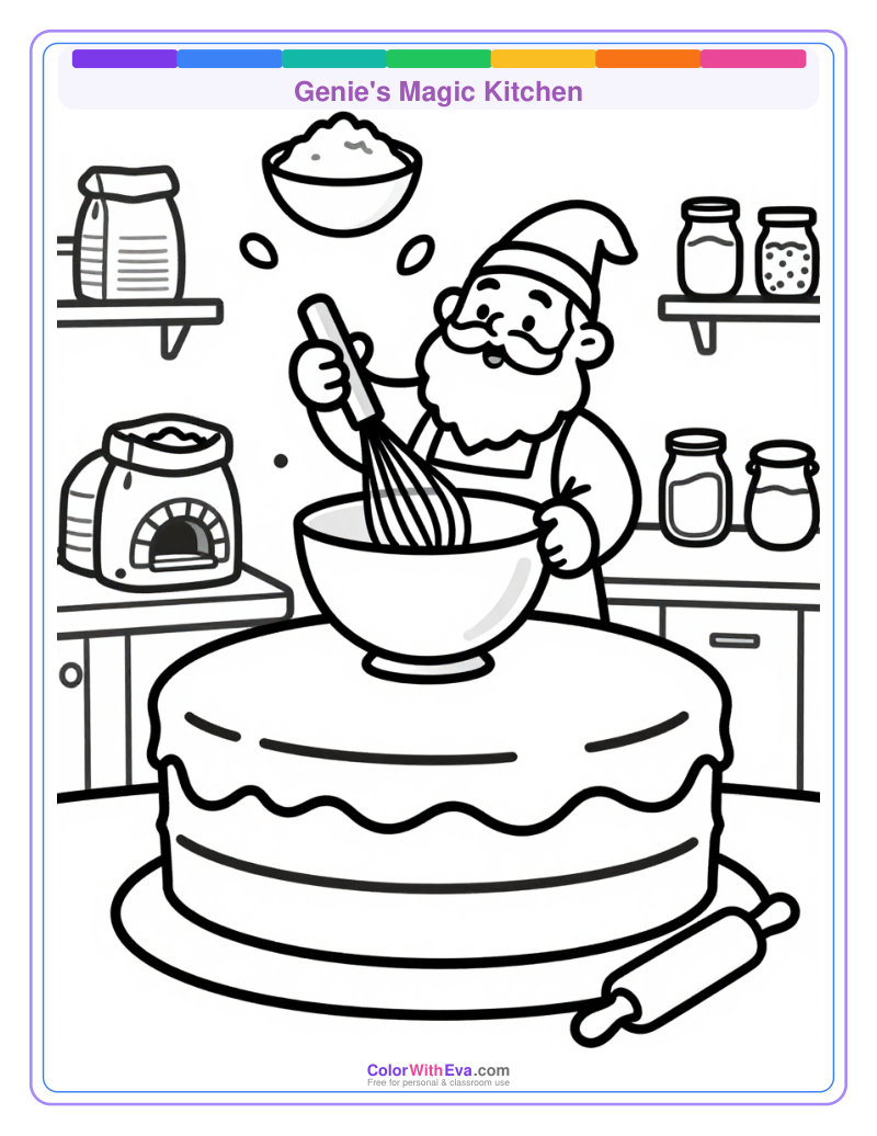 Genie's Magic Kitchen preview