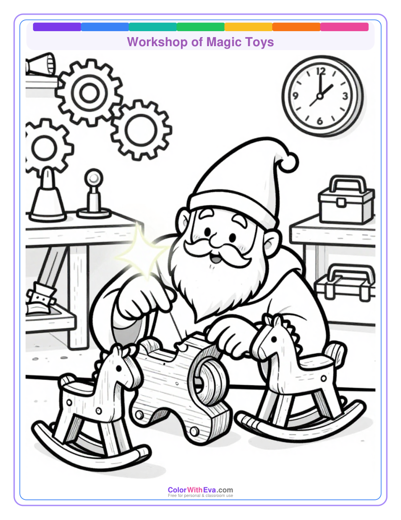 Workshop of Magic Toys preview