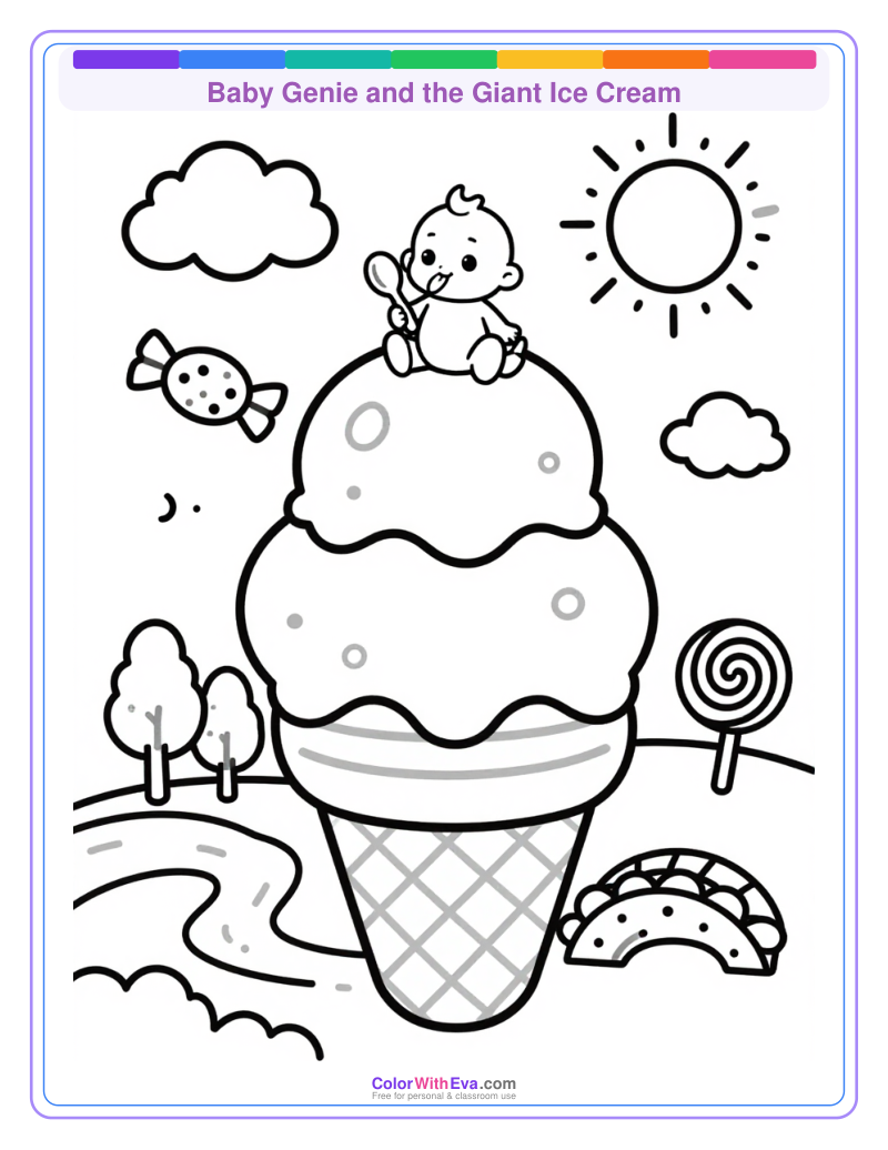 Baby Genie and the Giant Ice Cream thumbnail