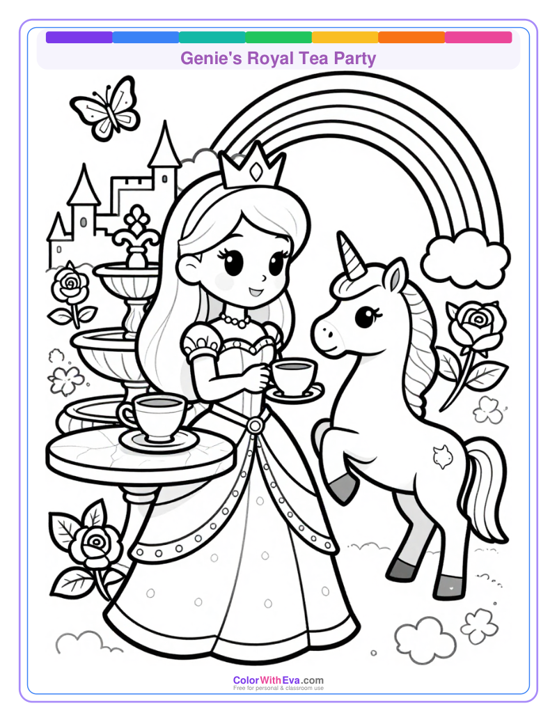 Genie's Royal Tea Party thumbnail