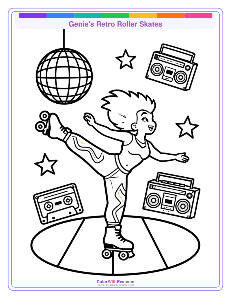 Genie's Retro Roller Skates thumbnail