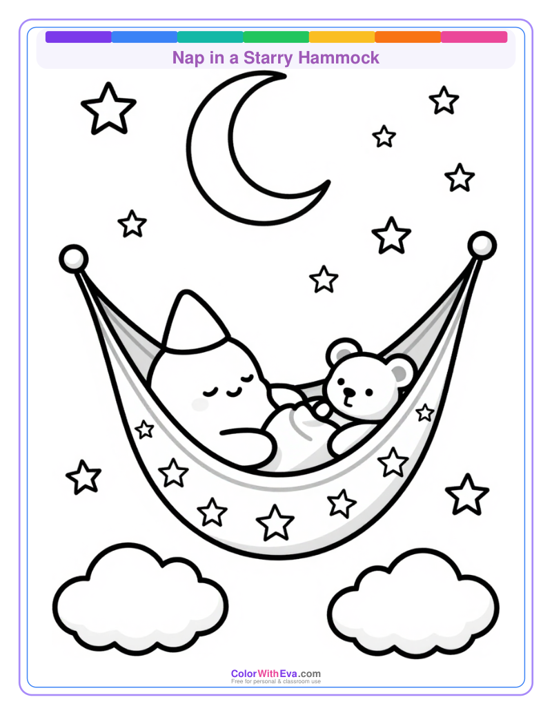 Nap in a Starry Hammock preview