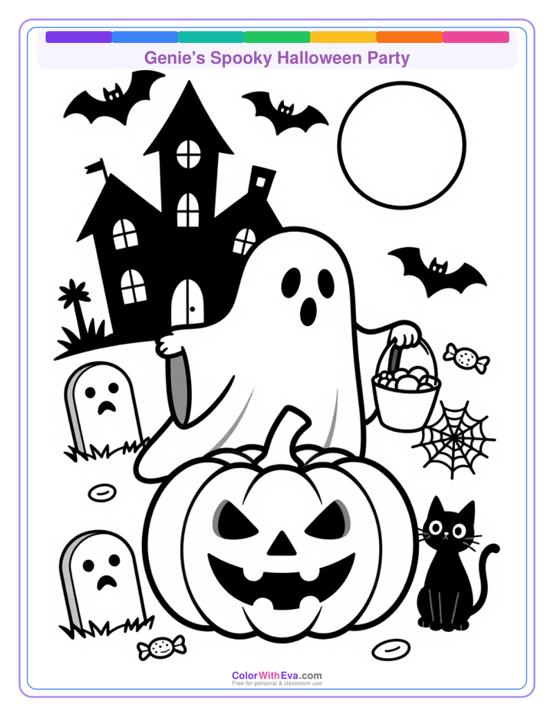 Genie's Spooky Halloween Party thumbnail