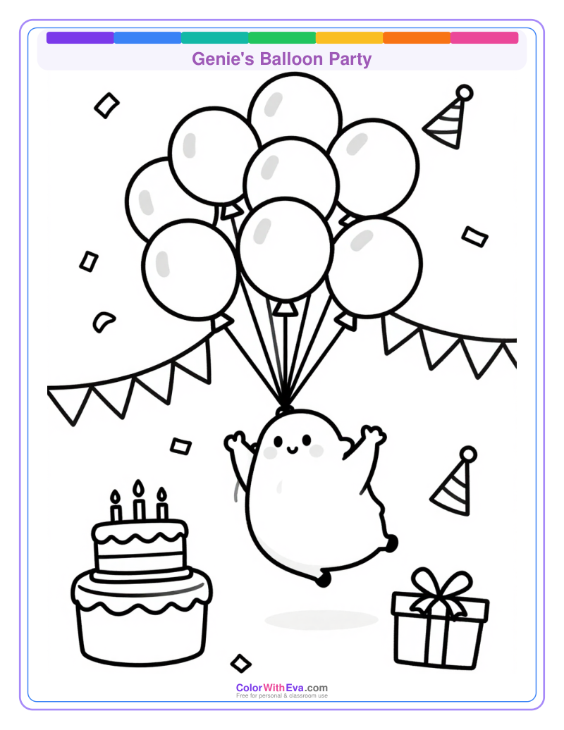 Genie's Balloon Party preview