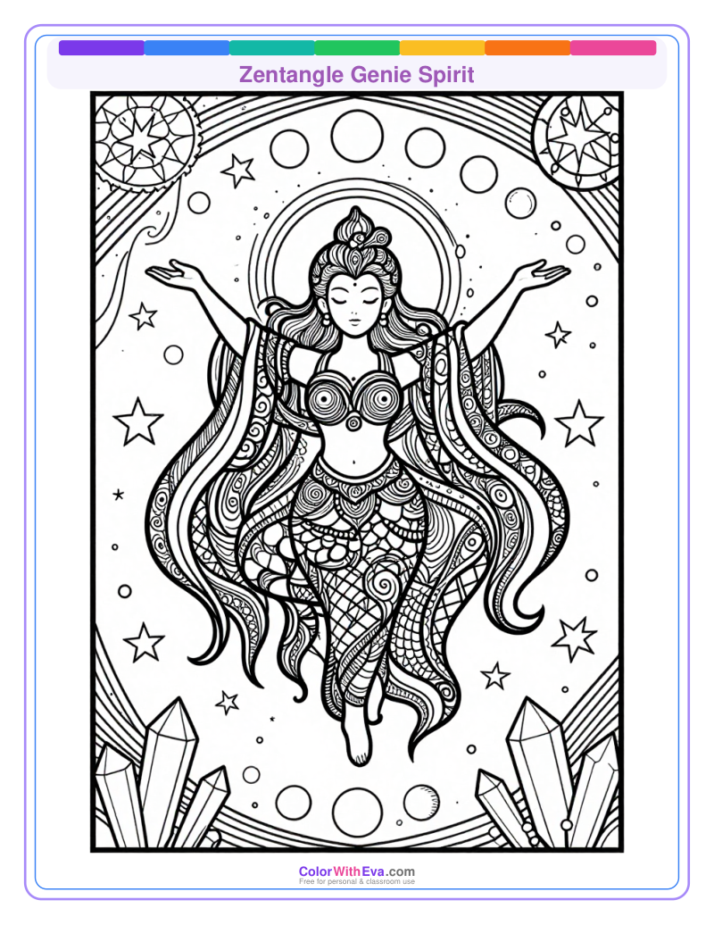 Zentangle Genie Spirit thumbnail