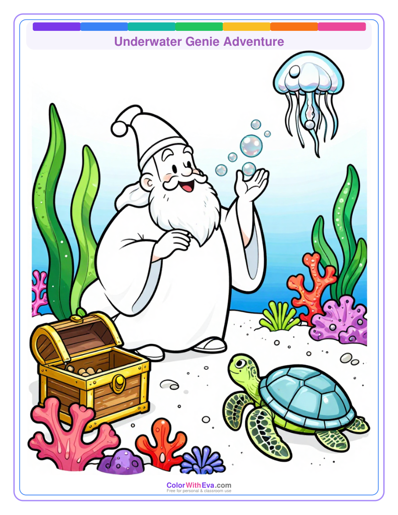 Underwater Genie Adventure preview