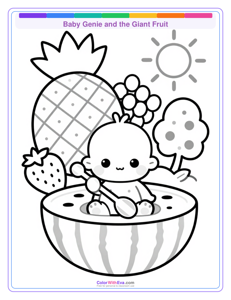 Baby Genie and the Giant Fruit thumbnail