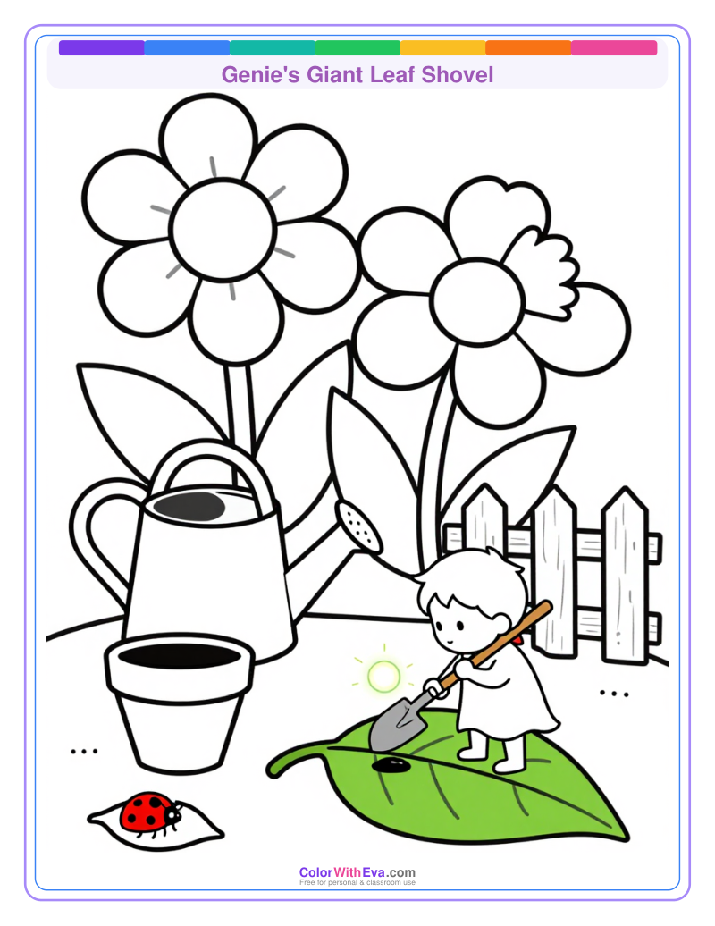 Genie's Giant Leaf Shovel preview