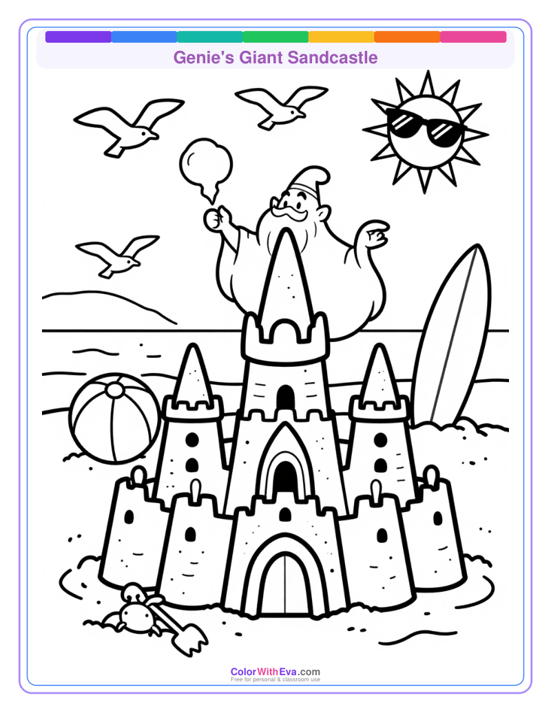Genie's Giant Sandcastle thumbnail