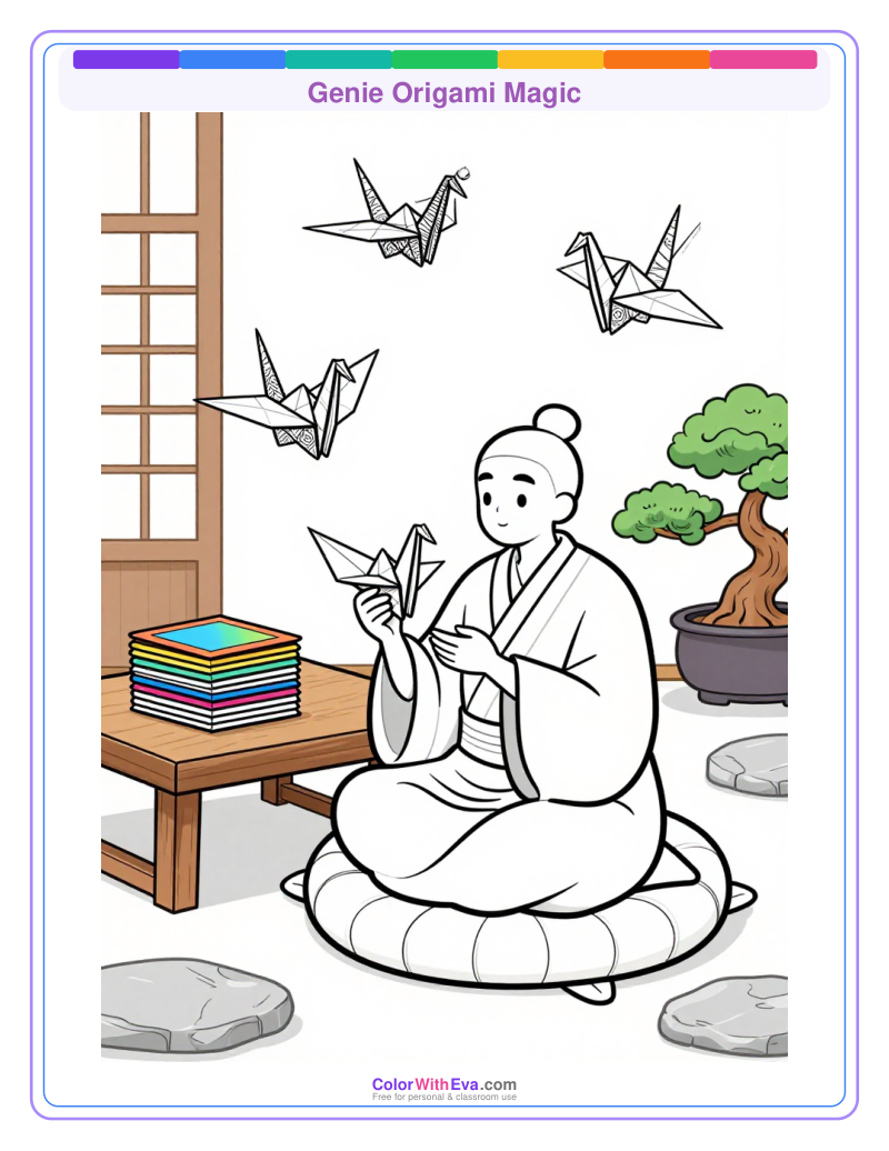 Genie Origami Magic preview