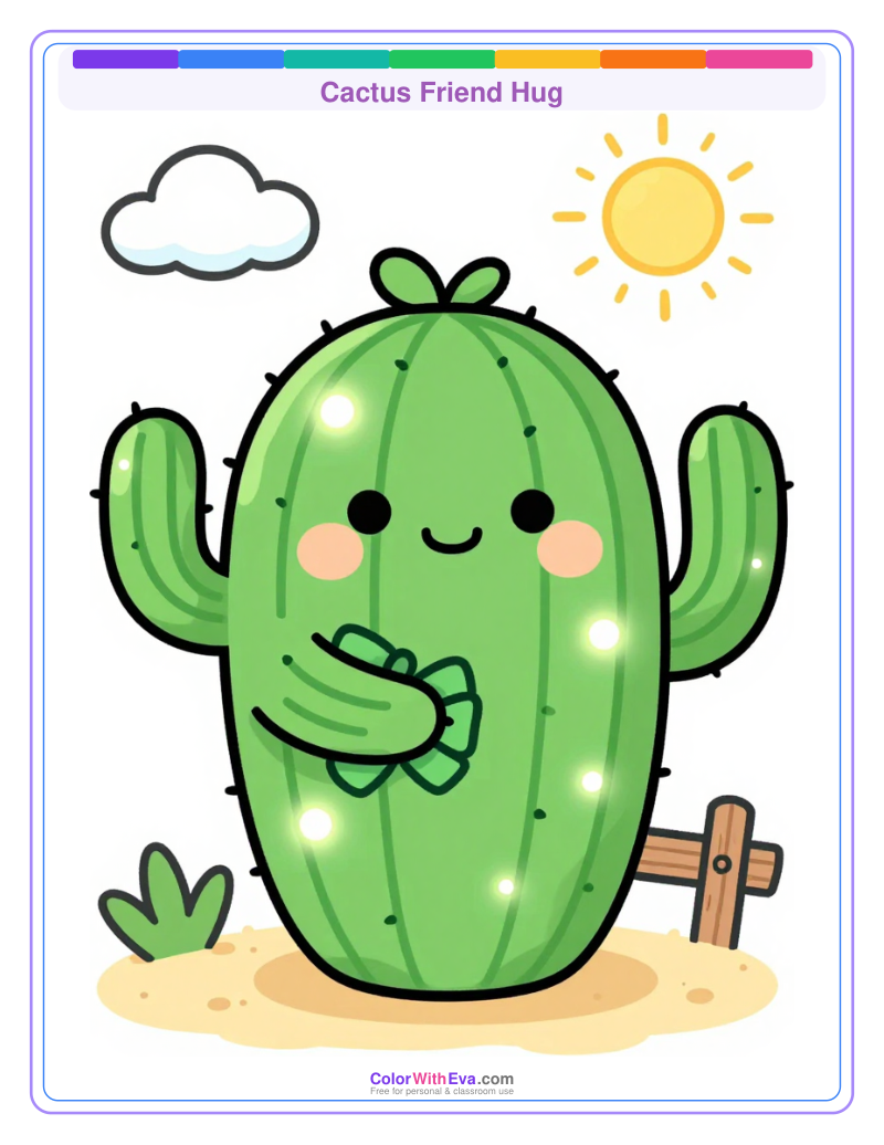 Cactus Friend Hug preview
