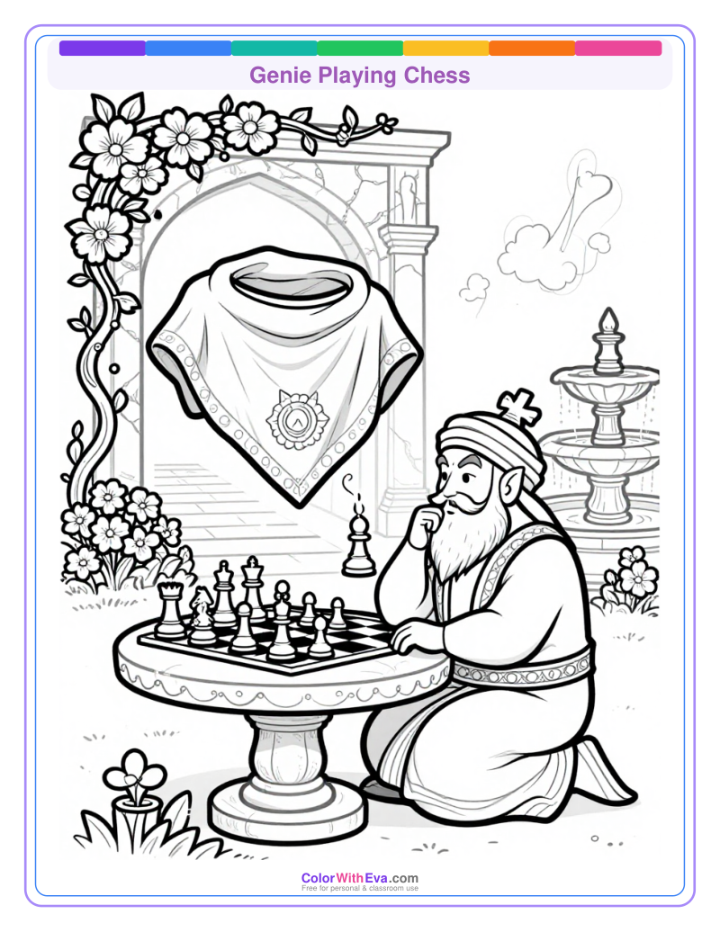 Genie Playing Chess preview