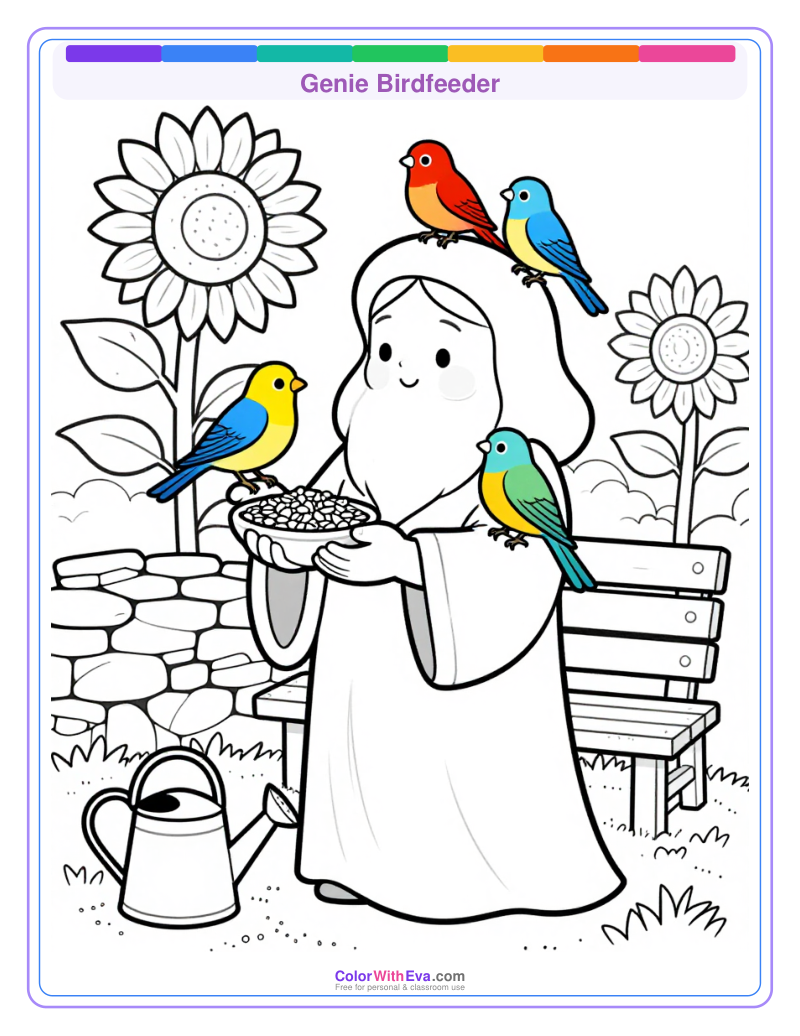 Genie Birdfeeder preview