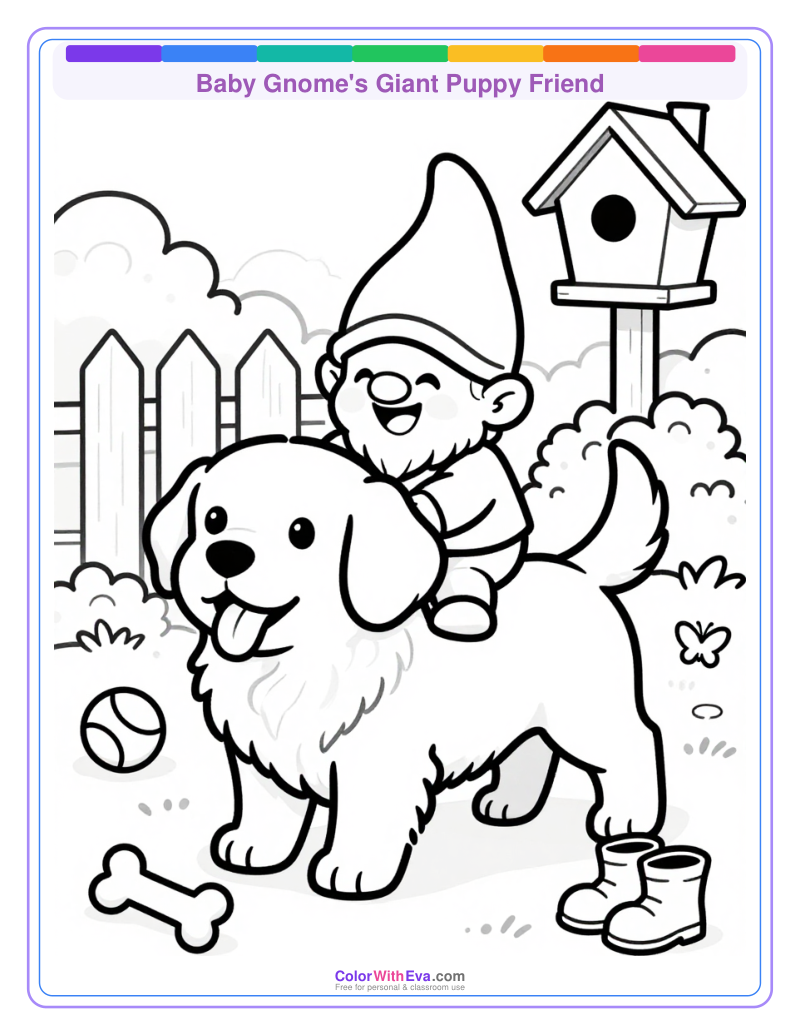 Baby Gnome's Giant Puppy Friend thumbnail