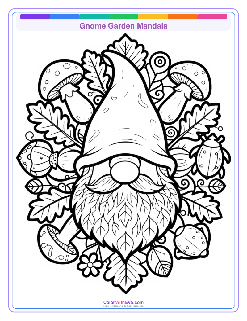 Gnome Garden Mandala thumbnail