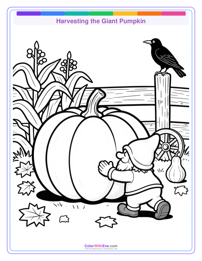 Harvesting the Giant Pumpkin preview