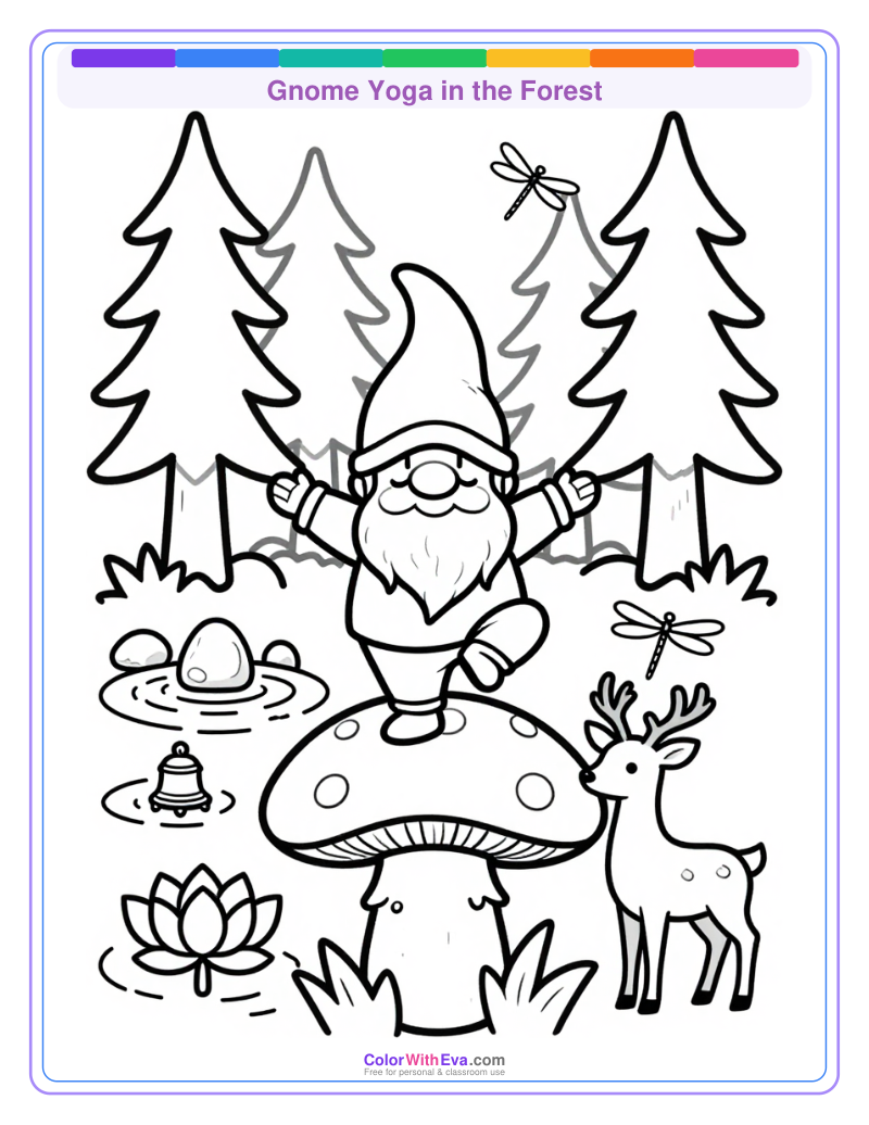 Gnome Yoga in the Forest thumbnail