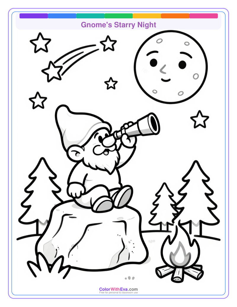 Gnome's Starry Night preview