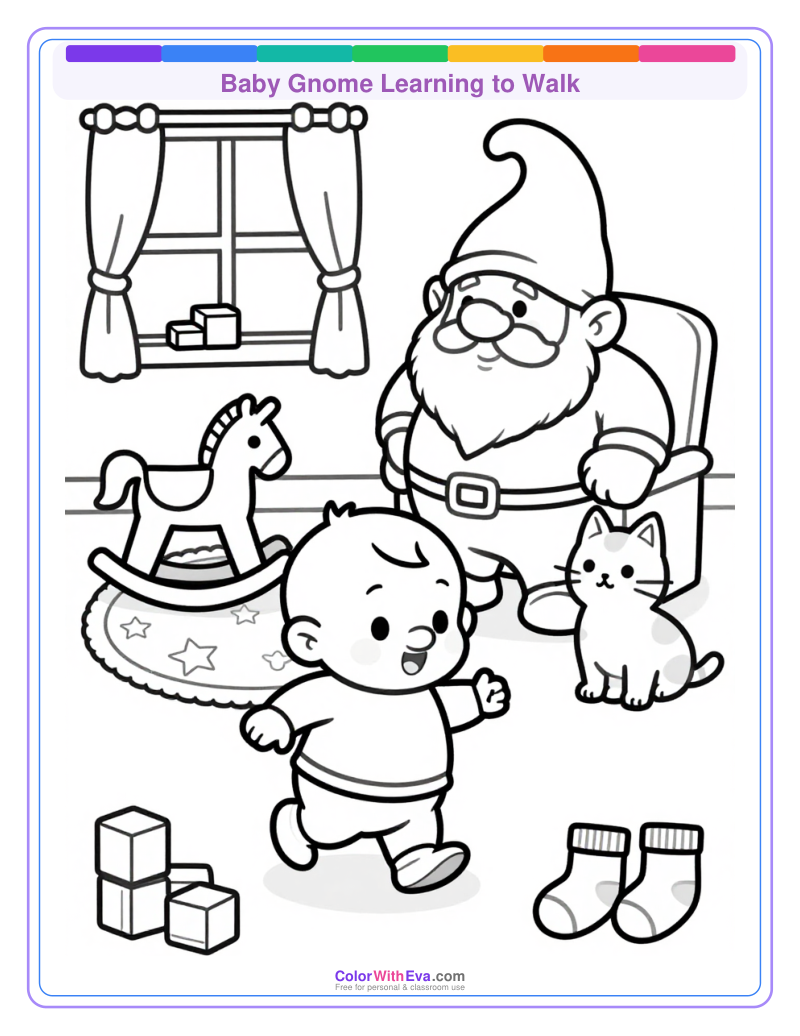 Baby Gnome Learning to Walk thumbnail