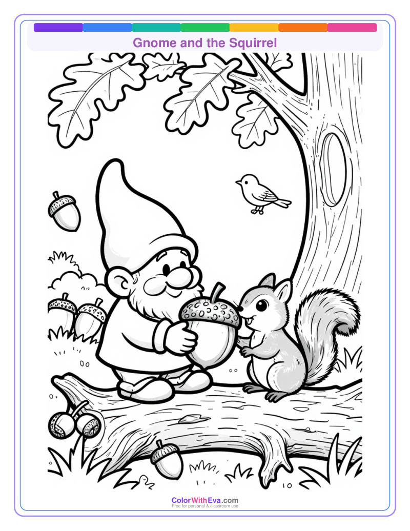 Gnome and the Squirrel preview