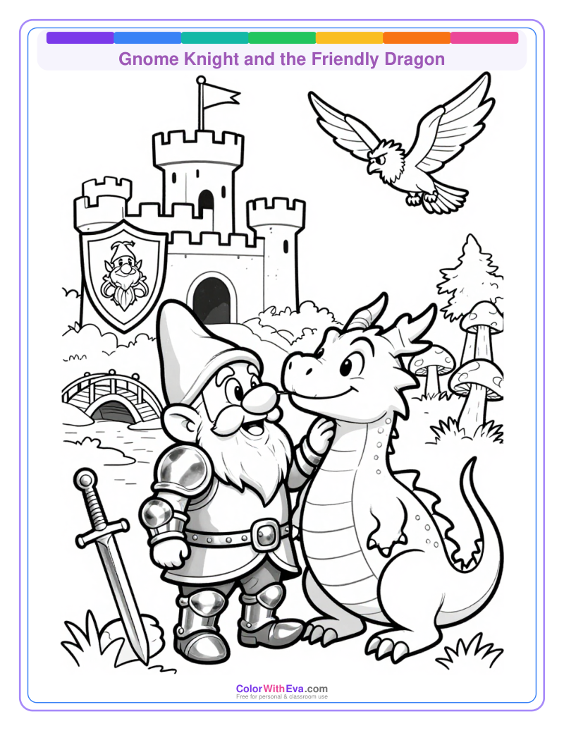 Gnome Knight and the Friendly Dragon thumbnail