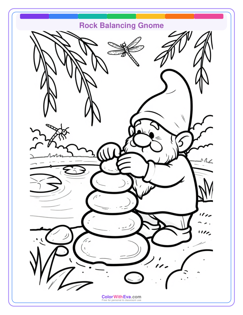 Rock Balancing Gnome preview