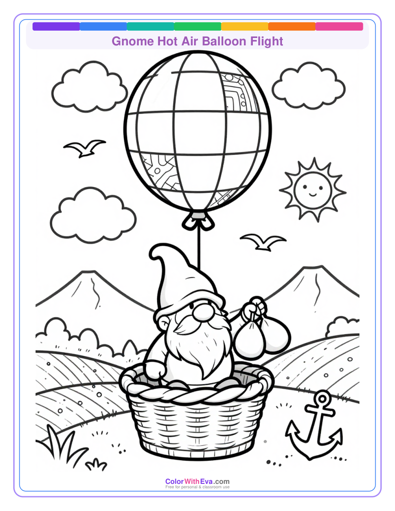 Gnome Hot Air Balloon Flight thumbnail