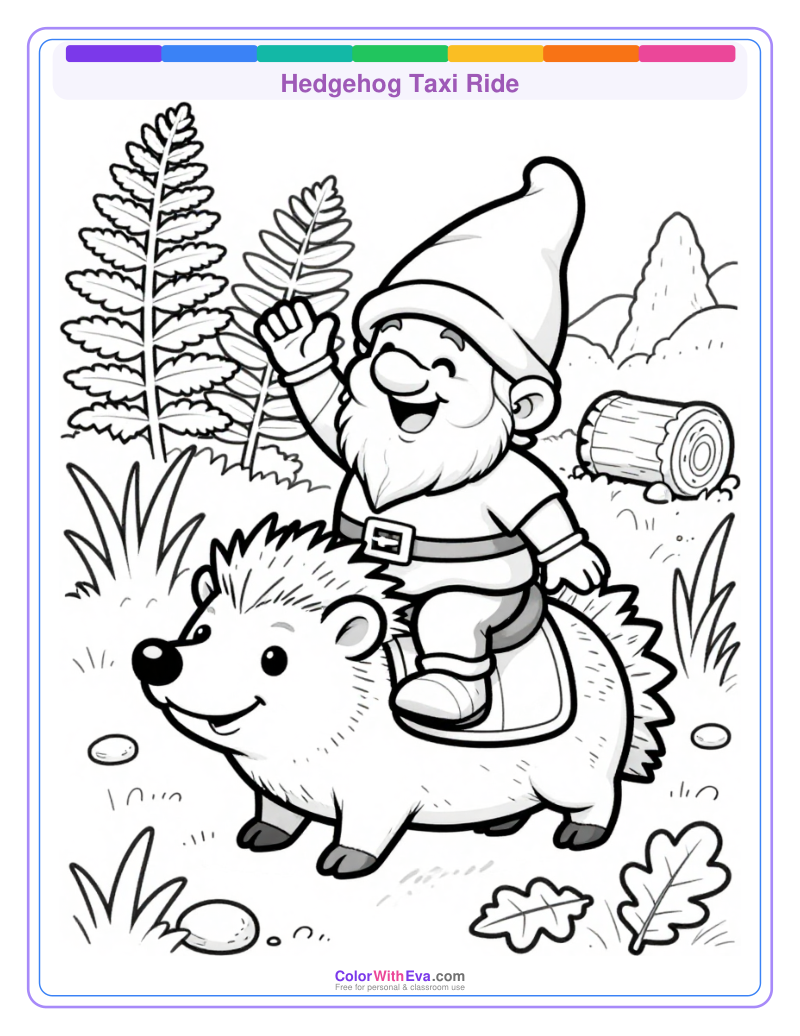 Hedgehog Taxi Ride preview