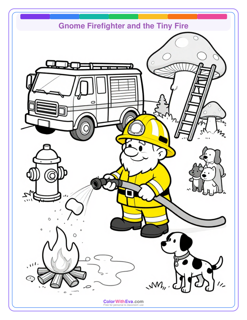 Gnome Firefighter and the Tiny Fire thumbnail