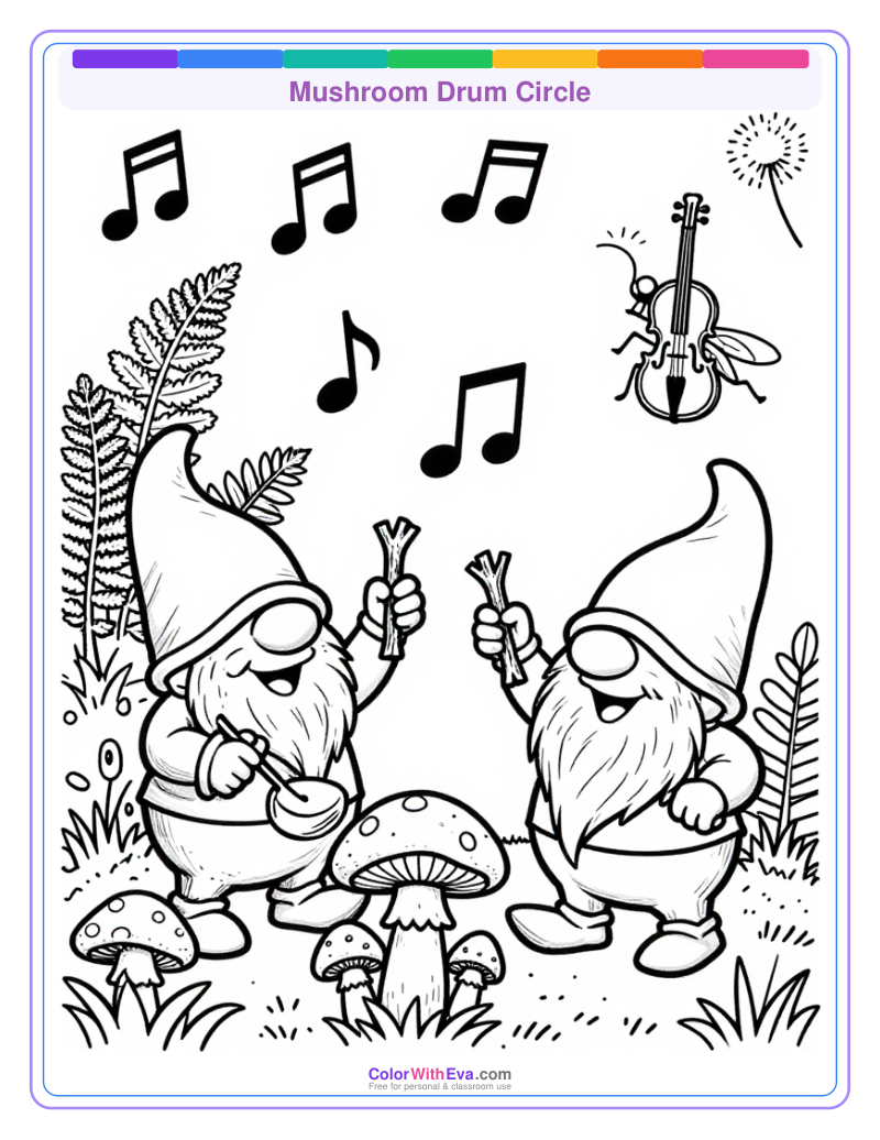 Mushroom Drum Circle preview