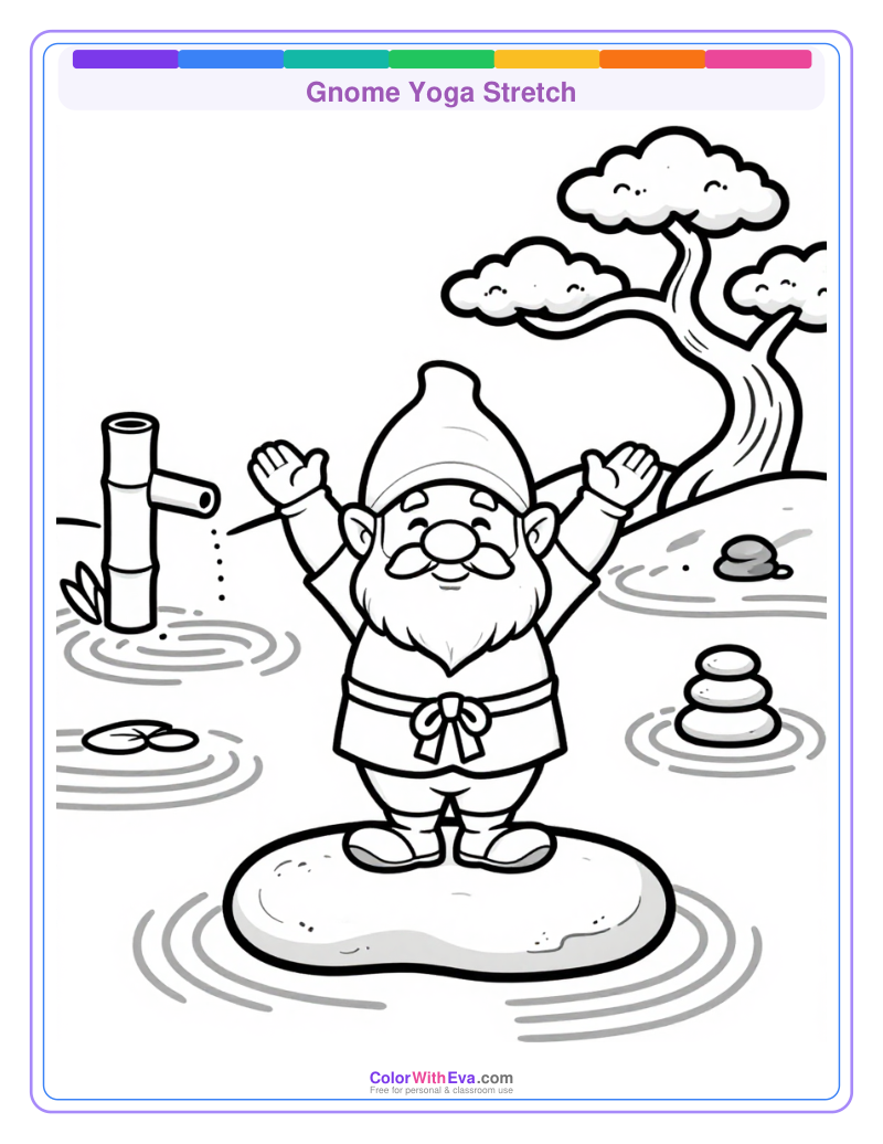Gnome Yoga Stretch preview