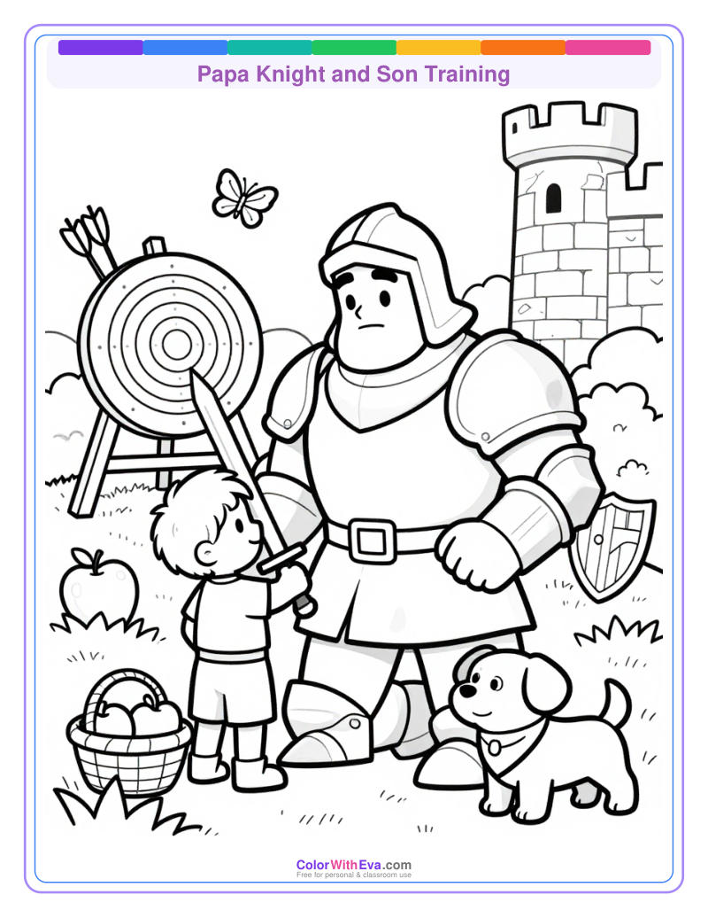 Papa Knight and Son Training thumbnail