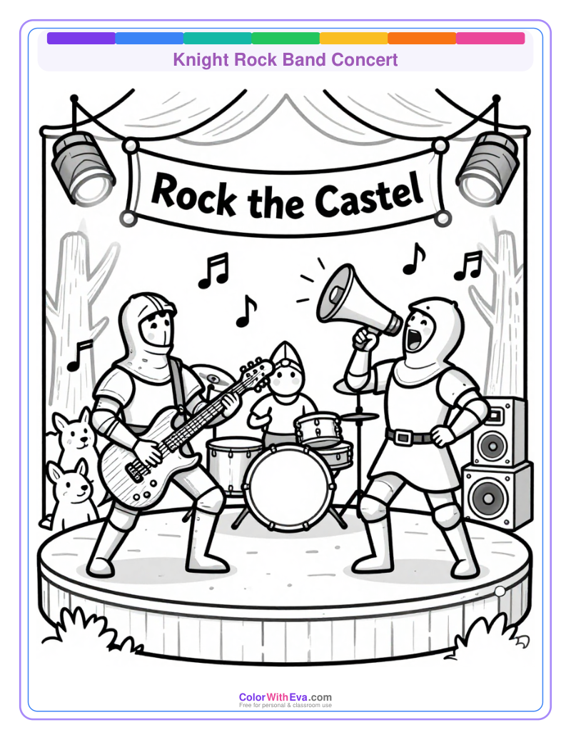 Knight Rock Band Concert thumbnail