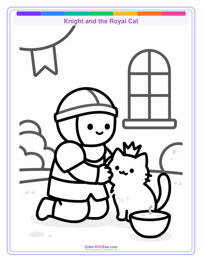 Knight and the Royal Cat preview