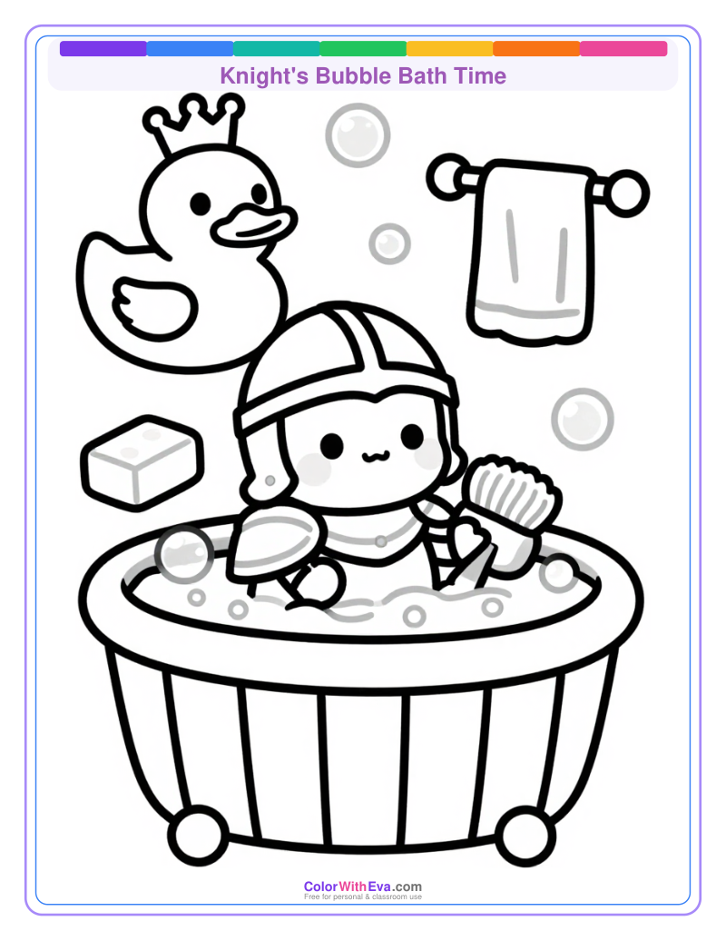 Knight's Bubble Bath Time thumbnail
