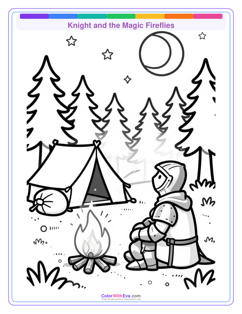 Knight and the Magic Fireflies preview