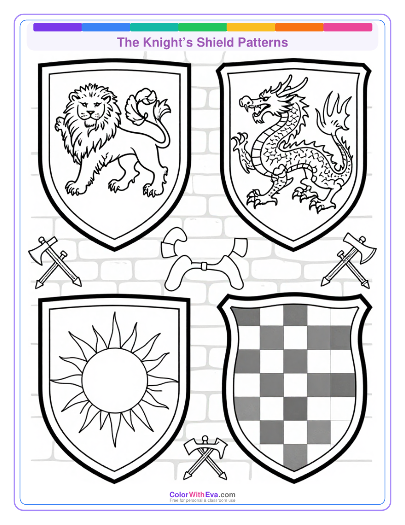 The Knight’s Shield Patterns preview
