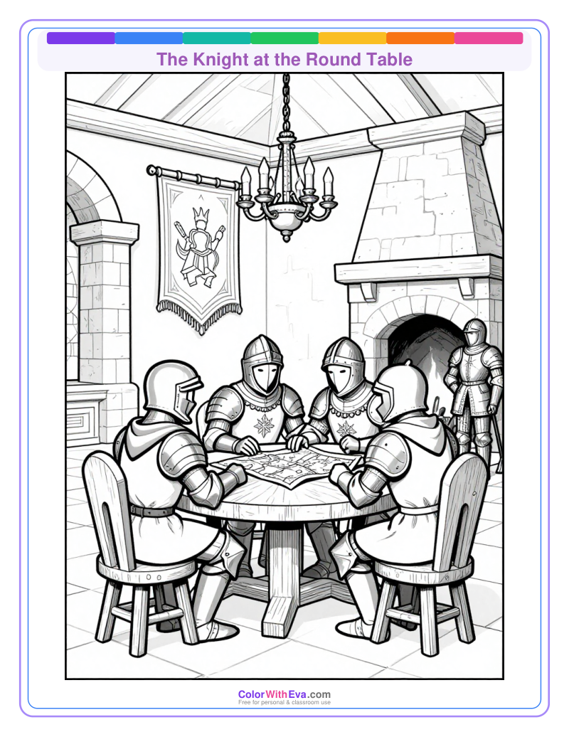 The Knight at the Round Table preview