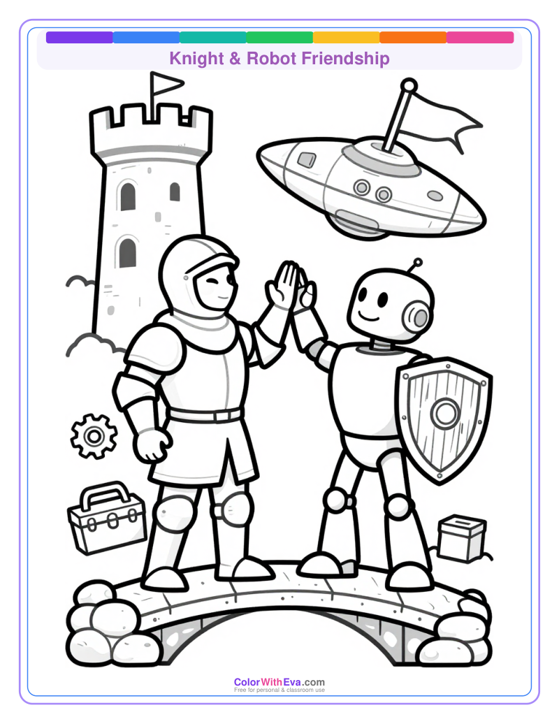 Knight & Robot Friendship thumbnail