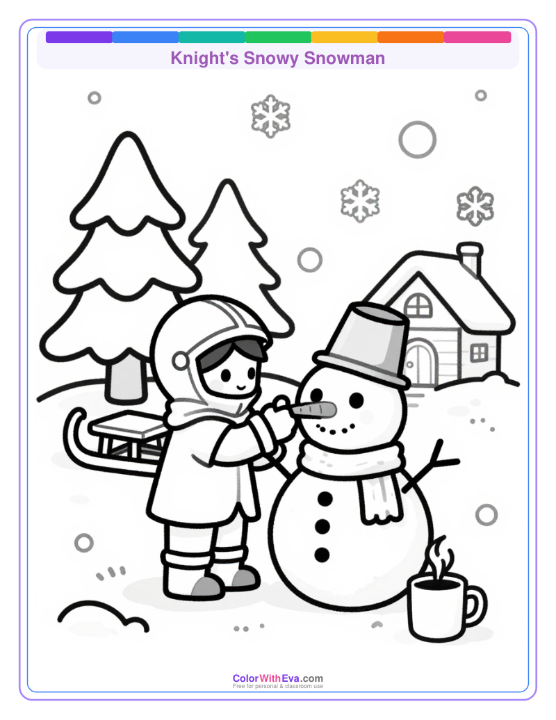 Knight's Snowy Snowman thumbnail