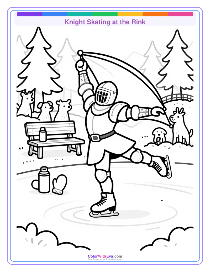 Knight Skating at the Rink thumbnail
