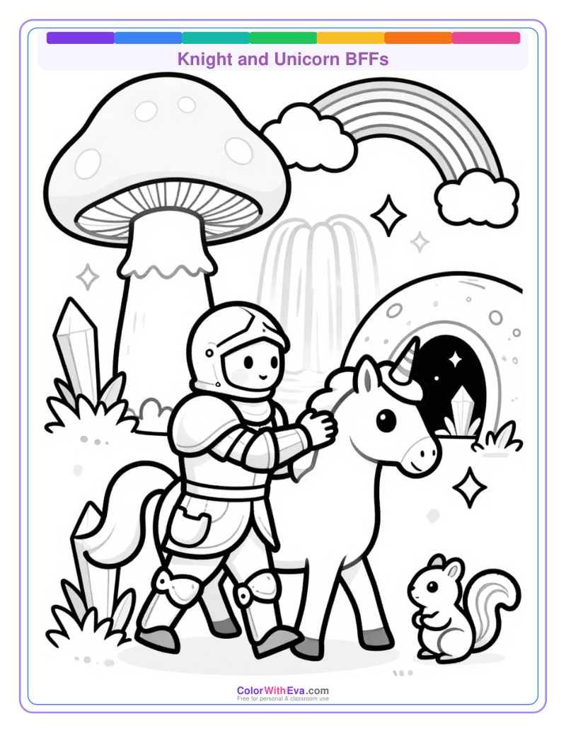 Knight and Unicorn BFFs thumbnail