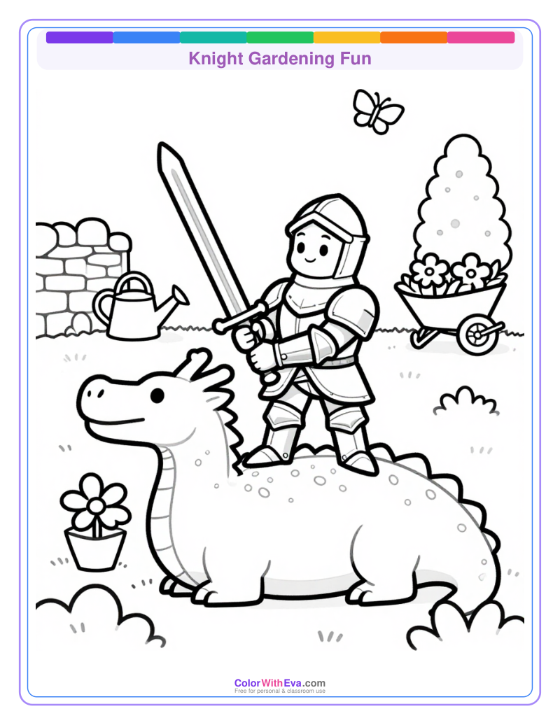 Knight Gardening Fun preview