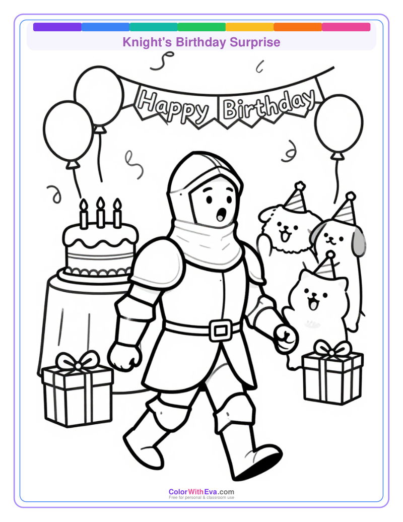 Knight's Birthday Surprise thumbnail