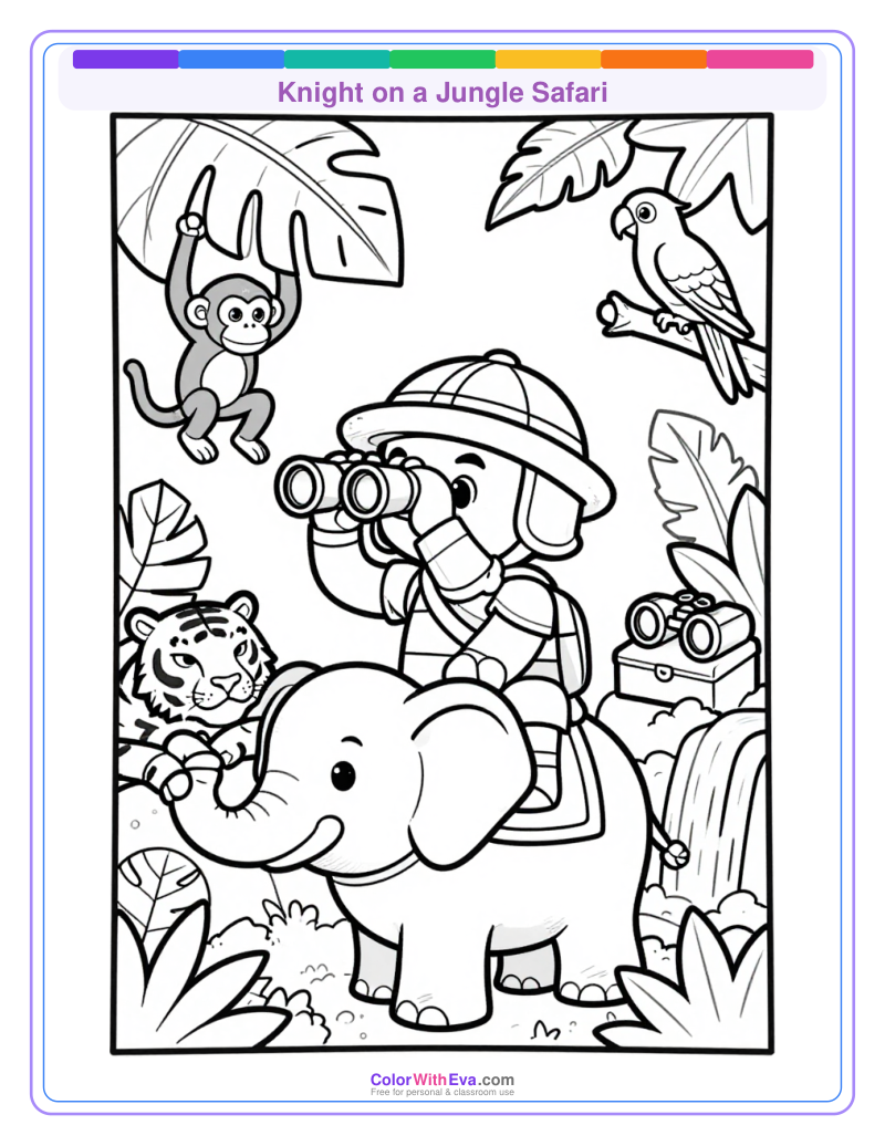 Knight on a Jungle Safari thumbnail