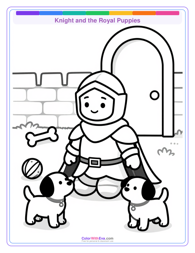 Knight and the Royal Puppies preview
