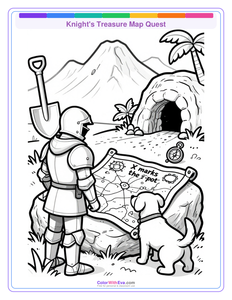 Knight's Treasure Map Quest thumbnail